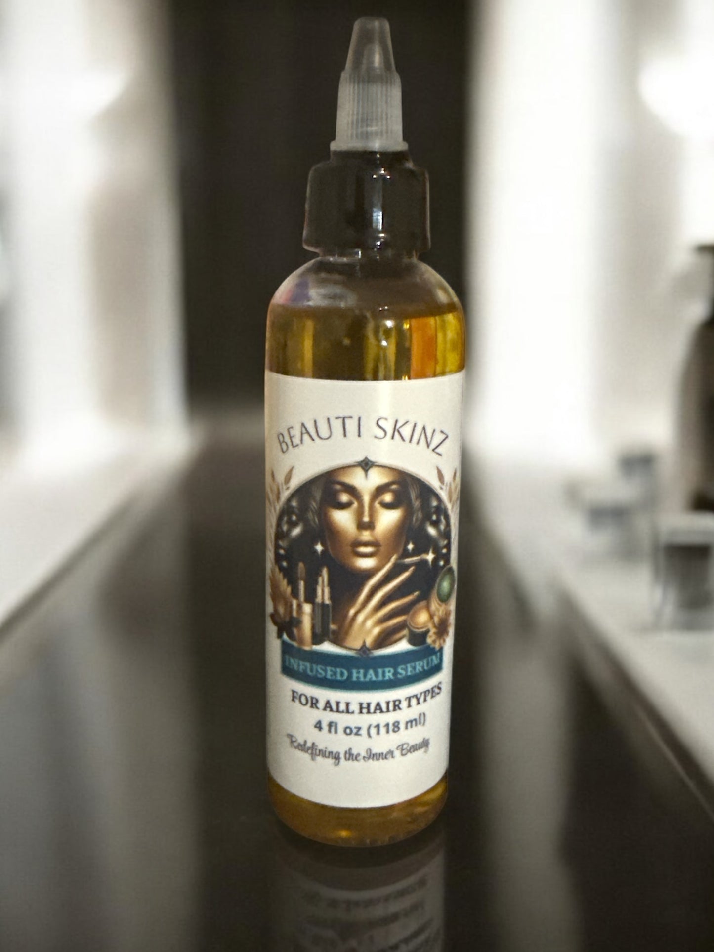 Beauti Skinz Infused Hair Serum - 20ml - Growth-Enhancing Formula for Enhanced Hair Texture