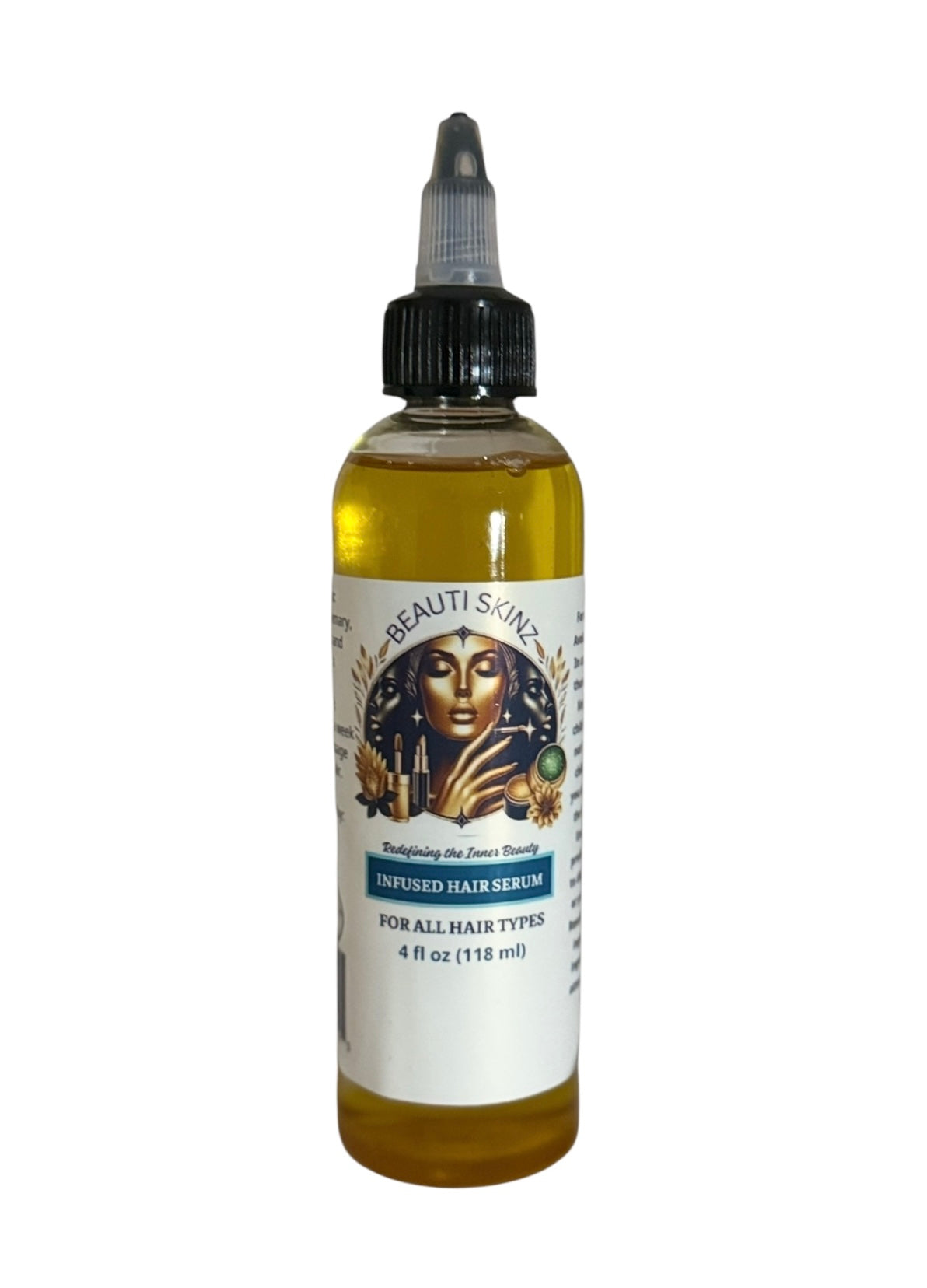 Beauti Skinz Infused Hair Serum - 20ml - Growth-Enhancing Formula for Enhanced Hair Texture